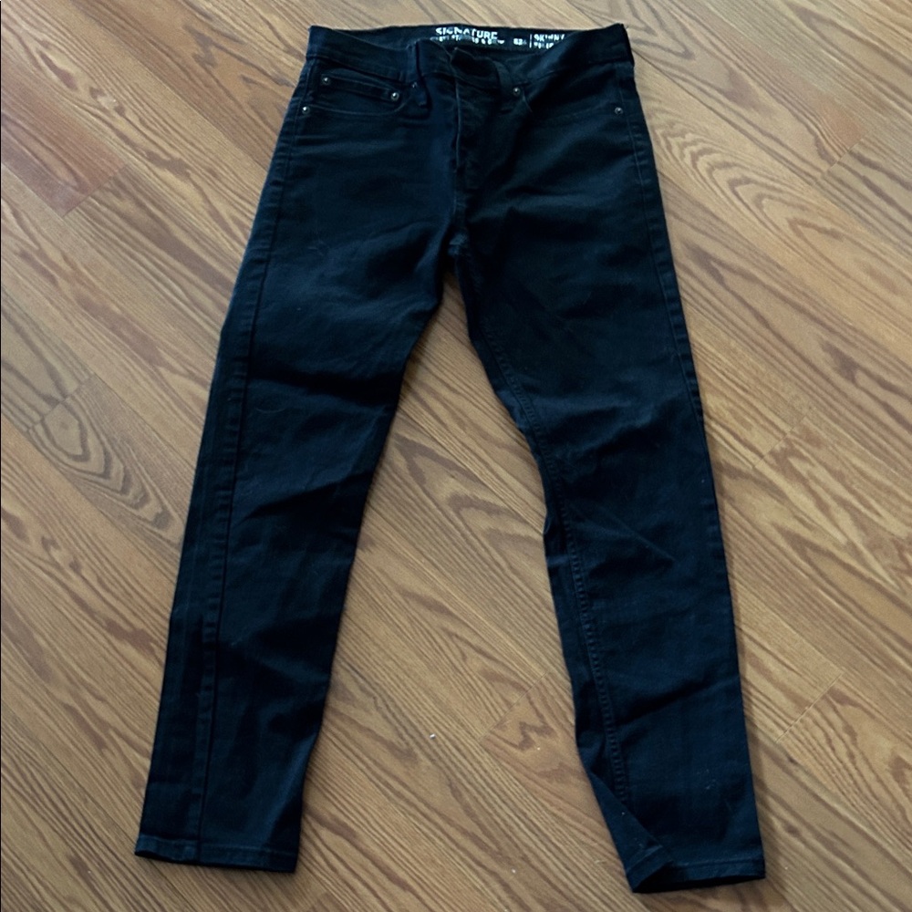 Signature by Levi Strauss Black Skinny Jeans